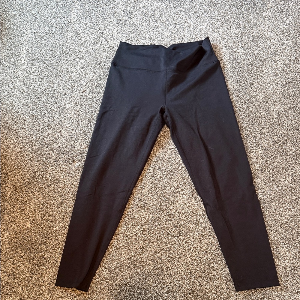 Black High-Waisted Leggings